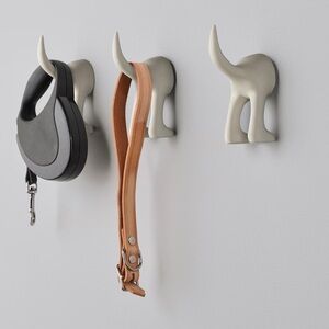 NWT IKEA BÄSTIS (Dog Tail) Hook, Beige, Set of 4 (Sold out)